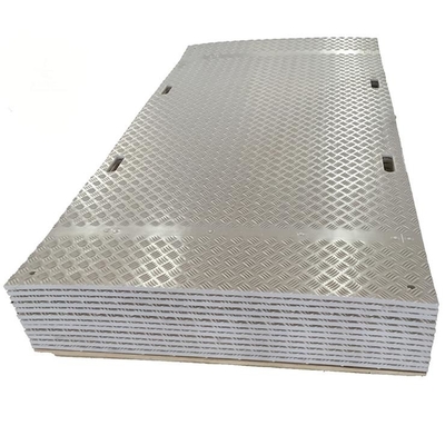 Mobile Clear โพลิเอทิลีน Ground Protection HDPE พรมปูพื้นถนนชั่วคราว