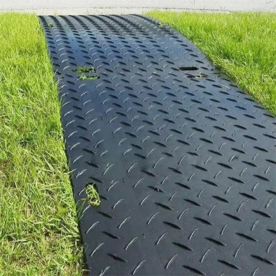 HDPE Rig Floor Mats Plastic Outdoor Ground Protection Mobile Road การเจาะน้ำมันพลาสติก