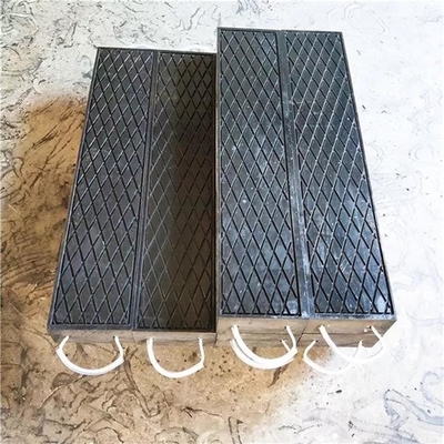 ความจุแบริ่งแรงกด HDPE Outrigger Pads Jack จาน Cribbing Block