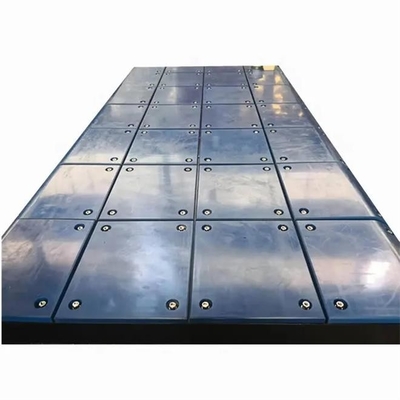 แท่นวางพลาสติกกันกระแทกกันกระแทกเรือน้ำทะเล UHMWPE Marine Fender Face Pad