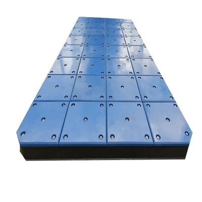 ต้านทานแรงกระแทก UHMWPE Arch Marine Fender Facing Panels สำหรับการก่อสร้างท่าเรือ