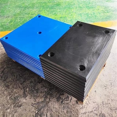 แผงเลื่อนกันชนคอมโพสิต Dock UHMWPE Marine Fender Front Pad สำหรับ Dock