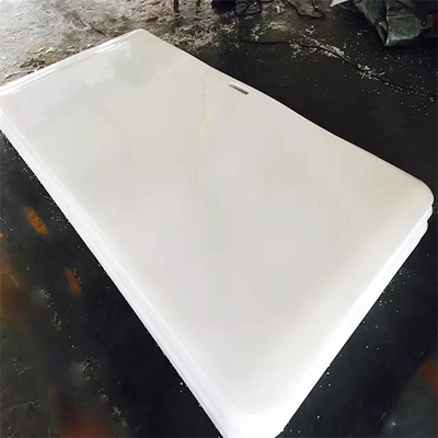 กระดานฝึกฮอกกี้น้ำแข็งสังเคราะห์ UHMWPE แบบพกพาขนาด 4x8 ฟุต