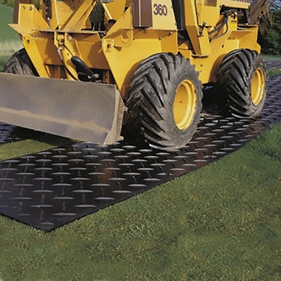 HDPE Ground Protection Plastic Crane Truck Access Mat พรมปูถนน