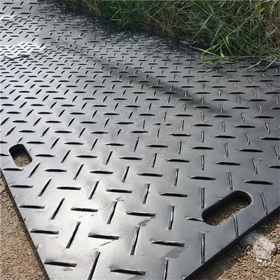 HDPE Ground Protection Plastic Crane Truck Access Mat พรมปูถนน