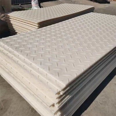Mobile Clear โพลิเอทิลีน Ground Protection HDPE พรมปูพื้นถนนชั่วคราว