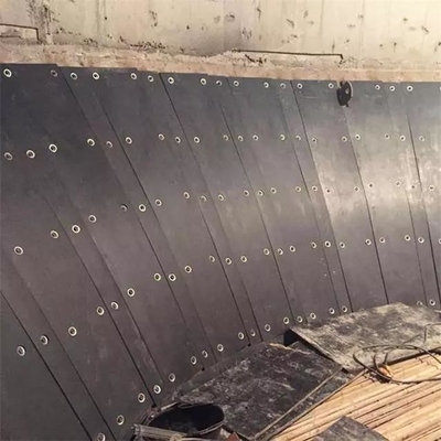 โรงไฟฟ้าพลังความร้อนสีดำบดละเอียด UHMWPE ถ่านหิน Bunker Polymer Lining Board