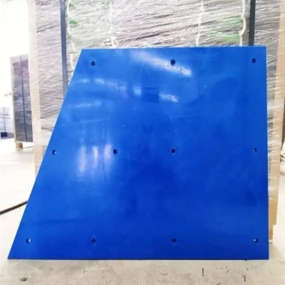 กล่องพลาสติกรถบรรทุกแบบหล่อลื่นในตัวสีน้ำเงิน ไซโล Liner UHMW PE Lining Board
