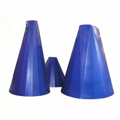แผ่นป้องกันการสึกหรอ UHMWPE เกรดอุตสาหกรรม ซับบังเกอร์ถ่านหิน ซับโพลีเมอร์ไซโล
