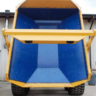 โพลิเมอร์ป้องกันกาวพลาสติกเตียงรถบรรทุกขยะ UHMWPE รางรางรถพ่วง