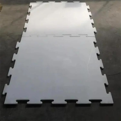 ลานสเก็ตน้ำแข็งเทียมพลาสติกจำลอง UHMWPE หล่อลื่นตัวเองสำหรับพื้นลานสเก็ตน้ำแข็ง