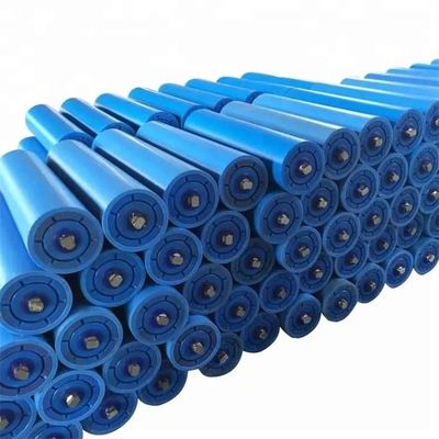 ท่อโพลีเมอร์พลาสติก HDPE ขนาด 4 นิ้ว สายพานลำเลียงลูกกลิ้งคนเดินเตาะแตะ