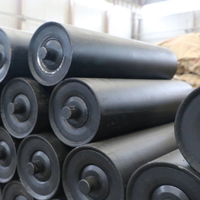 โพลิเอทิลีน idler HDPE Carrier Roller อุตสาหกรรมเหมืองแร่ สายพานลำเลียง Labyrinth Seal