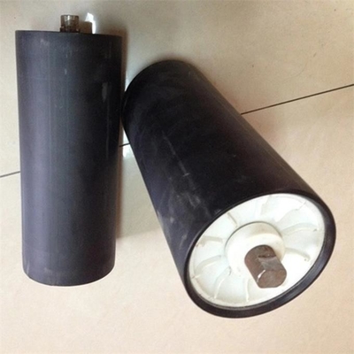สายพานลำเลียง HDPE สีดำโพลิเมอร์ขนาด 4 นิ้ว ลูกกลิ้งปรับแรงเสียดทาน ลูกกลิ้งคนเดินเตาะแตะ