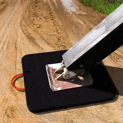 Custom Square Crane Outrigger Pads HDPE Outrigger Pads Plastic Spacer Block