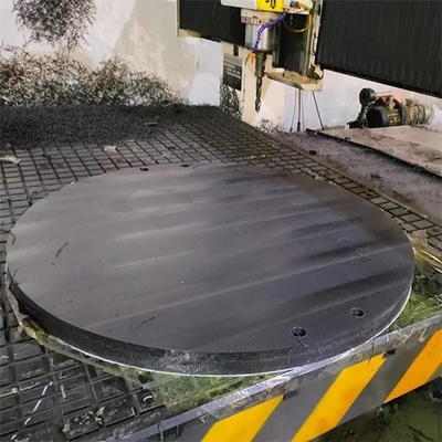 แบบพกพา HDPE รอบ Outrigger Pads Mobile Truck แผ่นเท้าพลาสติก