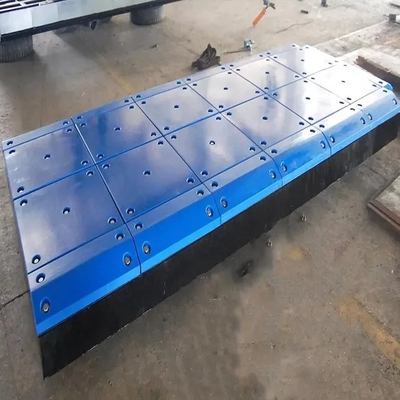 ความต้านทานการกัดกร่อนวิศวกรรมพลาสติก Port Pier Shield UHMWPE Dock Bumper Facing Pad