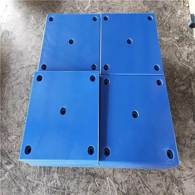 ความต้านทานการกัดกร่อนวิศวกรรมพลาสติก Port Pier Shield UHMWPE Dock Bumper Facing Pad