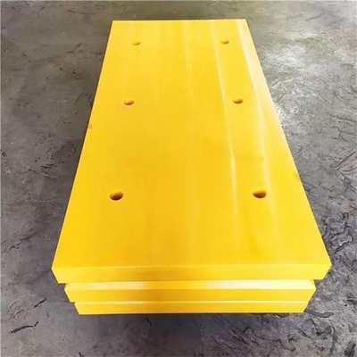 Hard Wharf Construction แผงด้านหน้าพลาสติก UHMWPE มุมเรือ แผ่นบังโคลนหน้า