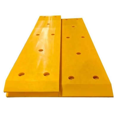 ป้องกันผลกระทบ UHMWPE แผงด้านหน้า มุมเรือ แผ่นบังโคลนหน้า สำหรับ บังโคลนยางทะเล