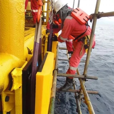 ป้องกันผลกระทบ UHMWPE แผงด้านหน้า มุมเรือ แผ่นบังโคลนหน้า สำหรับ บังโคลนยางทะเล