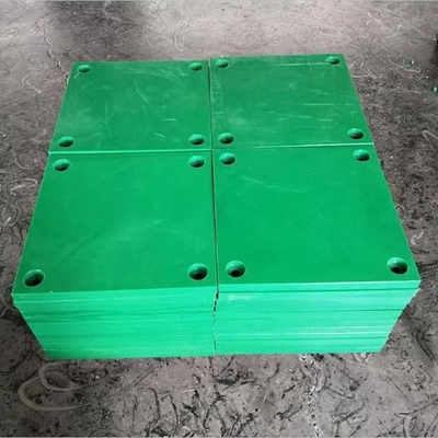 ทนต่อแรงกระแทก HDPE Plastic Marine Boat Dock Fender Face Front Pad จาน Panel