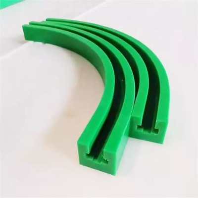 รางนำโพลีเอทิลีน UHMWPE แถบนำโซ่พลาสติกสวมสำหรับสายพานลำเลียง