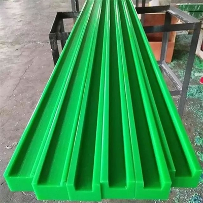 รางรางนำโซ่ UHMWPE โค้งโพลีเอทิลีนแม่เหล็กแบบกำหนดเอง