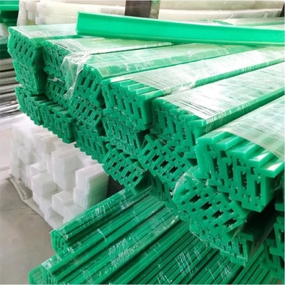 ไกด์โซ่ลำเลียงโพลีเอทิลีนสวมรางนำเชิงเส้น UHMWPE ที่ทนทาน