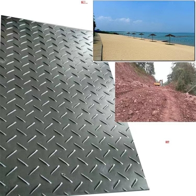 Hdpe Uhmwpe 12.7mm พลาสติก แผ่นกันพื้น สําหรับทางชั่วคราว
