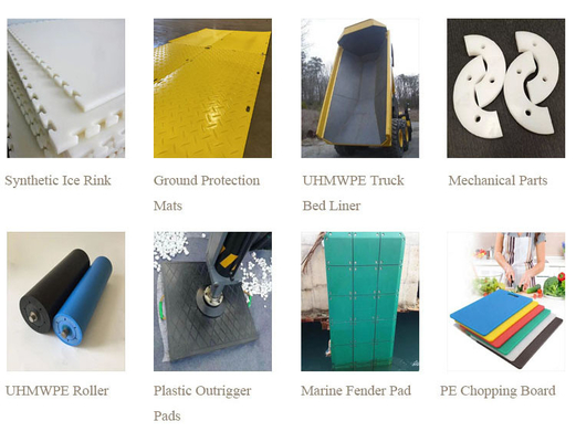 4x8 Uhmwpe ใบพลาสติก สินทรีย์ สนามน้ําแข็ง ใช้ไม่เป็นพิษ