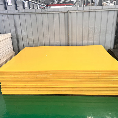ทนทานการสวมแผ่นพลาสติก UHMWPE ทนทานทางเคมีที่ดี ทนทานต่อแรงดึงสูง
